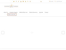 Tablet Screenshot of coloradoplasticsurgery.com